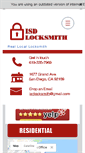 Mobile Screenshot of isdlocksmith.com
